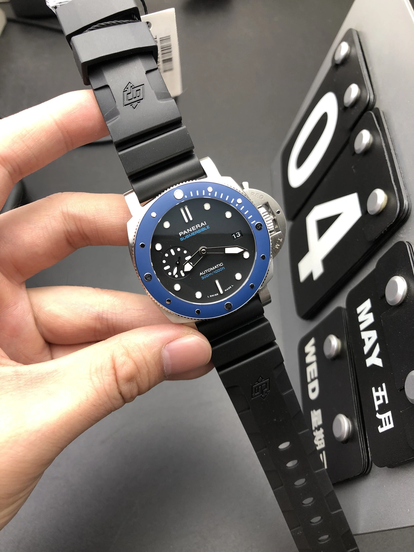 Sustainable CBD Factory Panerai Submersible “Azzurro” 42mm PAM01209 1:1 Super Clone – DDP.900 Movement 396